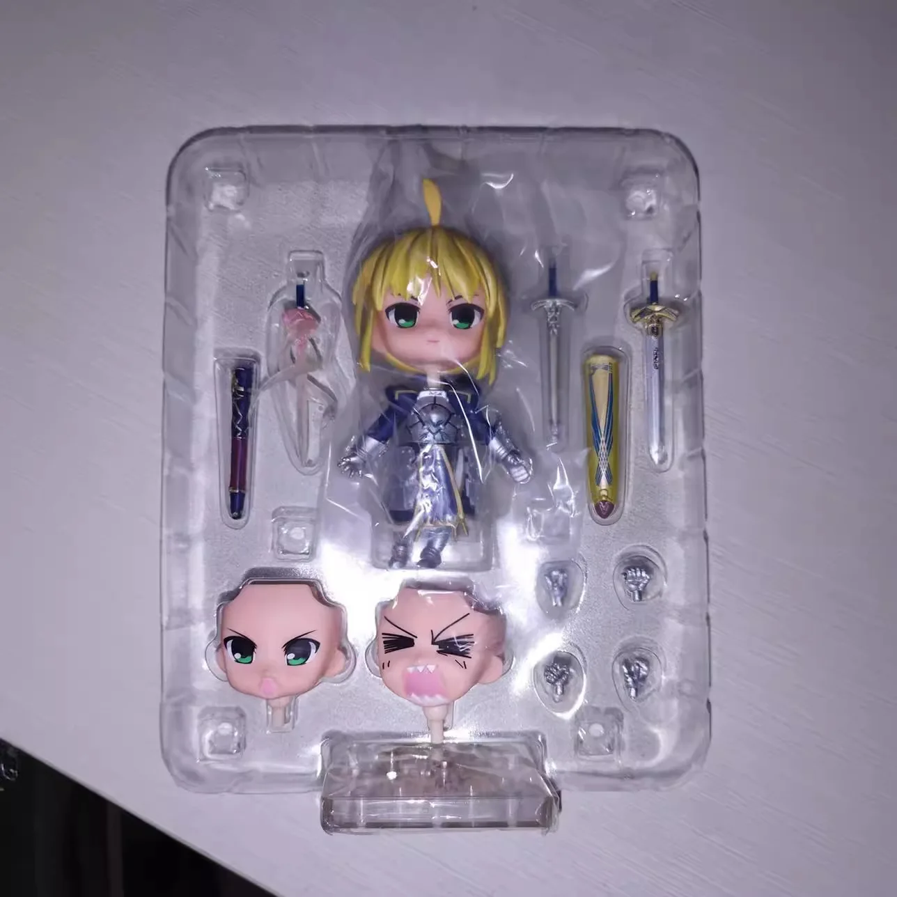 أنيمي مصير البقاء ليلة صابر 121 # لعبة مجسمة قابلة للجمع من مادة PVC مقاس 10 سم #4