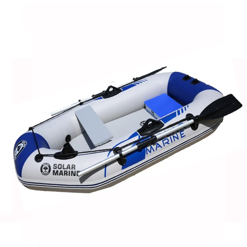 1 People PVC Inflatable canoe  Fishing Boat Water Sports with free accessories