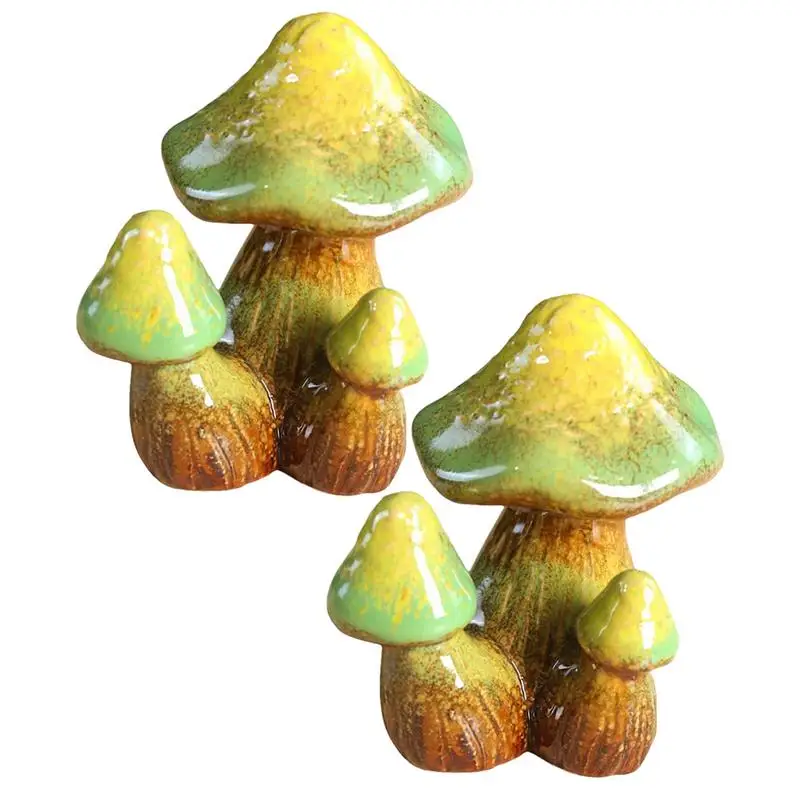 Toilet Bolt Covers Decorative Mushroom 2pcs Decorative Toilet Bolt Covers Mushroom Figurines Decor Cute Mushroom Covers Toilet