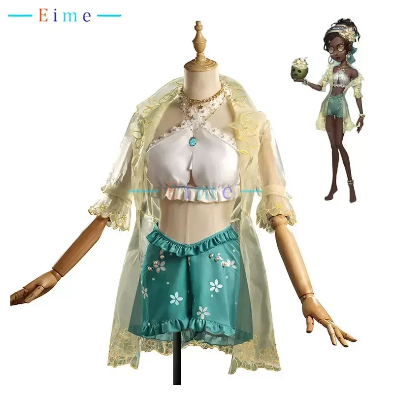 Game Identity V Enchantress Patricia Dorval Cosplay Costume Women Cute Dress Suit Halloween Uniforms Anime Clothing Custom Made