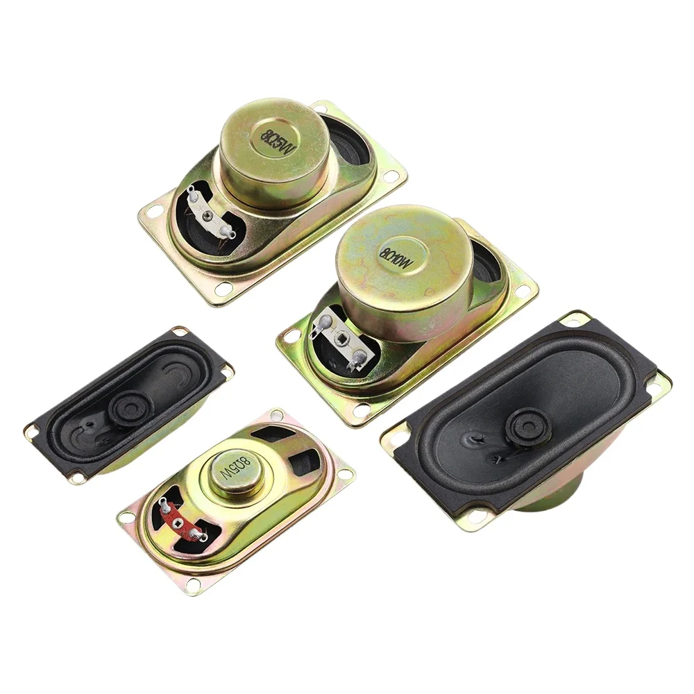 1PCS 4R 8R 5W 10W speaker LCD TV speaker 41x71/30x70/50x90MM speaker Diy Electronics