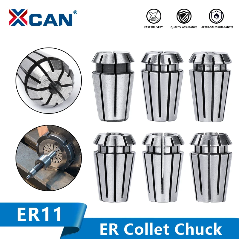 XCAN Spring Collet Chuck ER20 1-13mm ER Chuck Clamp for CNC Milling Engraving Tool Holder CNC Machining Center Lathe Tool Chuck