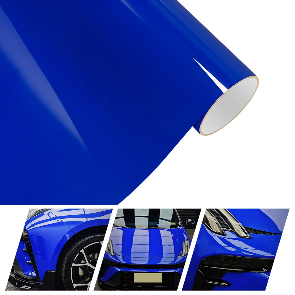 

Platinum Klein Blue Vinyl Wrap Black Car Stickers Waterproof Auto Tuning Film Motorcycle Stickers Adhesive Vinyl Car Accessories