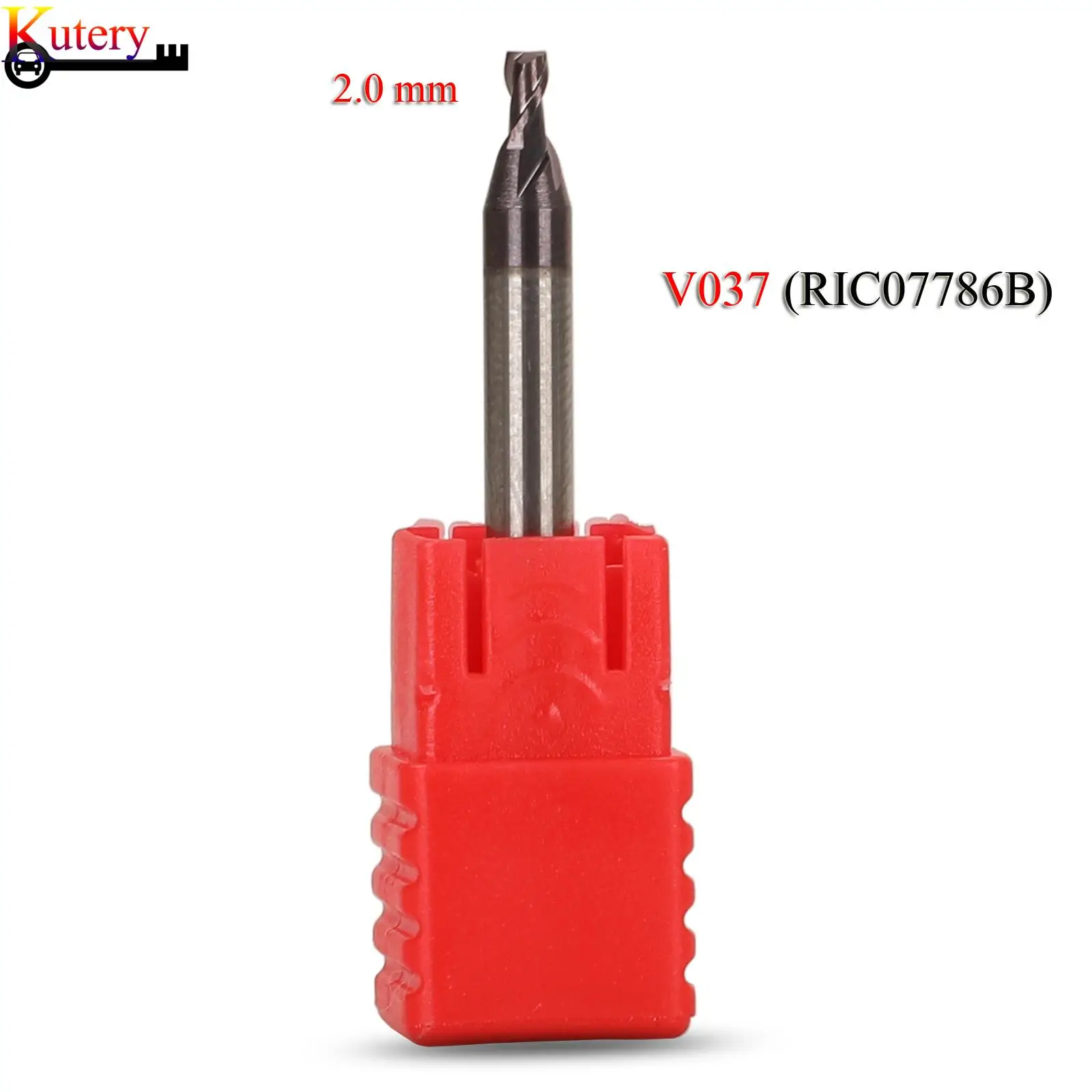 jingyuqin Key Cutter 2.0mm V037(RIC07786B) Universal For Keyline Ninja Vortex Gymkana 994 Versa Key Machine Key Tool
