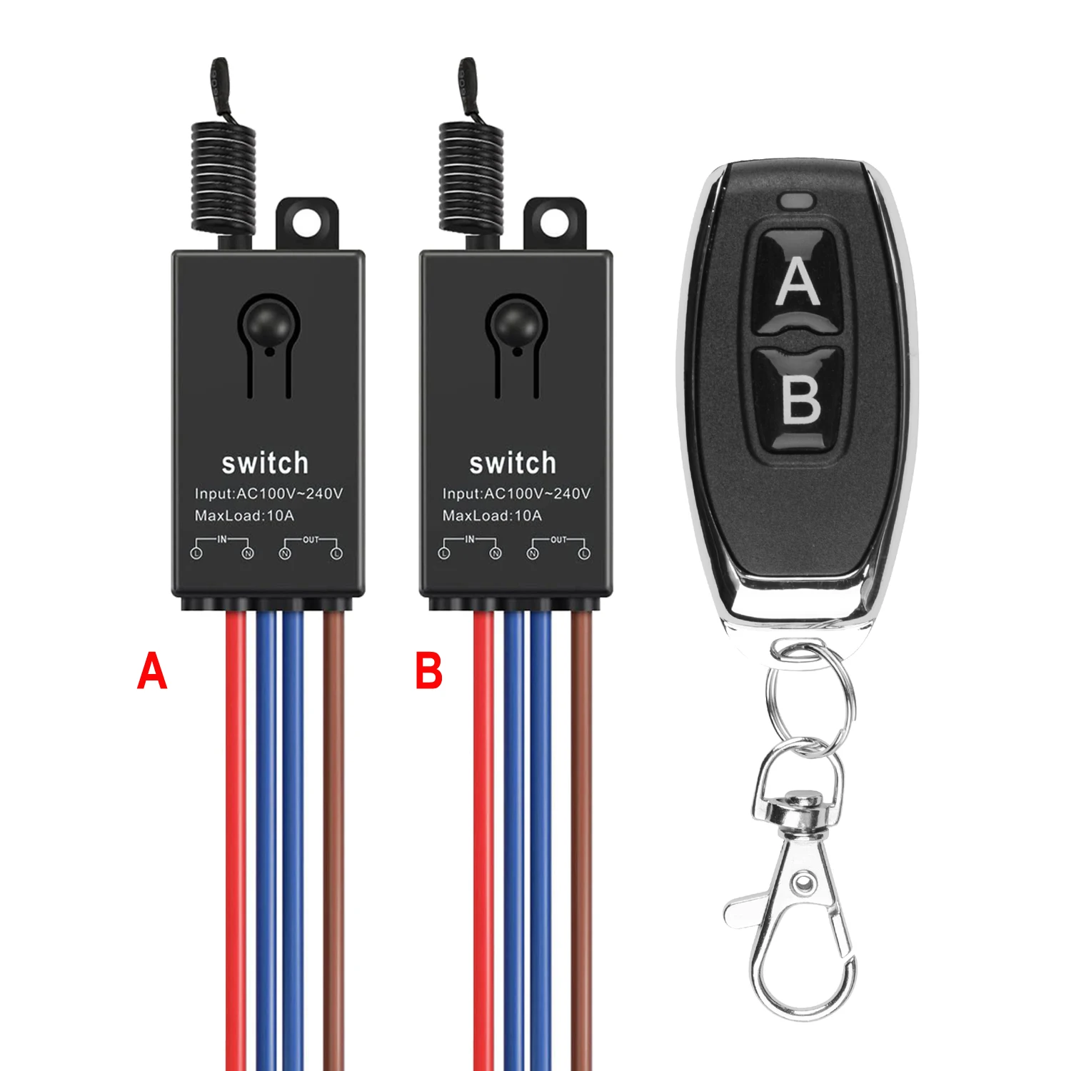 AC110V 220V 10A 1CH…