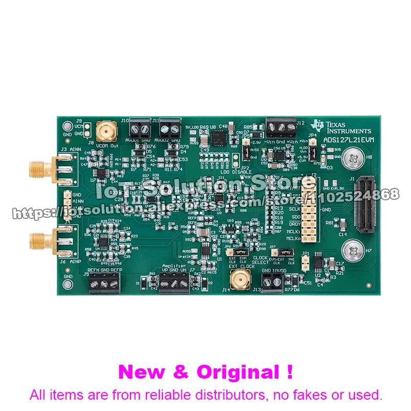 ADS127L21EVM-PDK ADS127L21 evaluation module for ADC with easy-to-drive inputs and wideband or low-latency filters