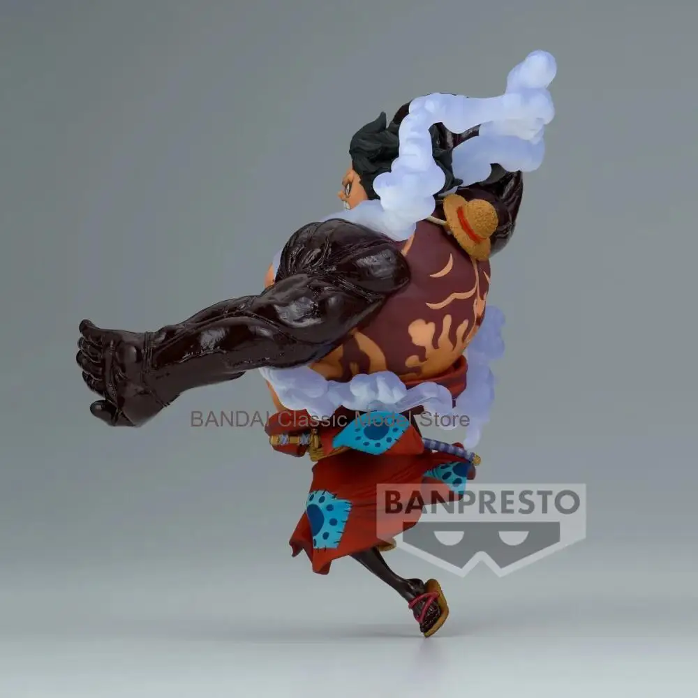 BANDAI Genuine Anime ONE PIECE KING OF ARTIST SPECIAL Ver Monkey D Luffy Gear 4 Anime Action Figure Collectible Model Toy Gift view 4