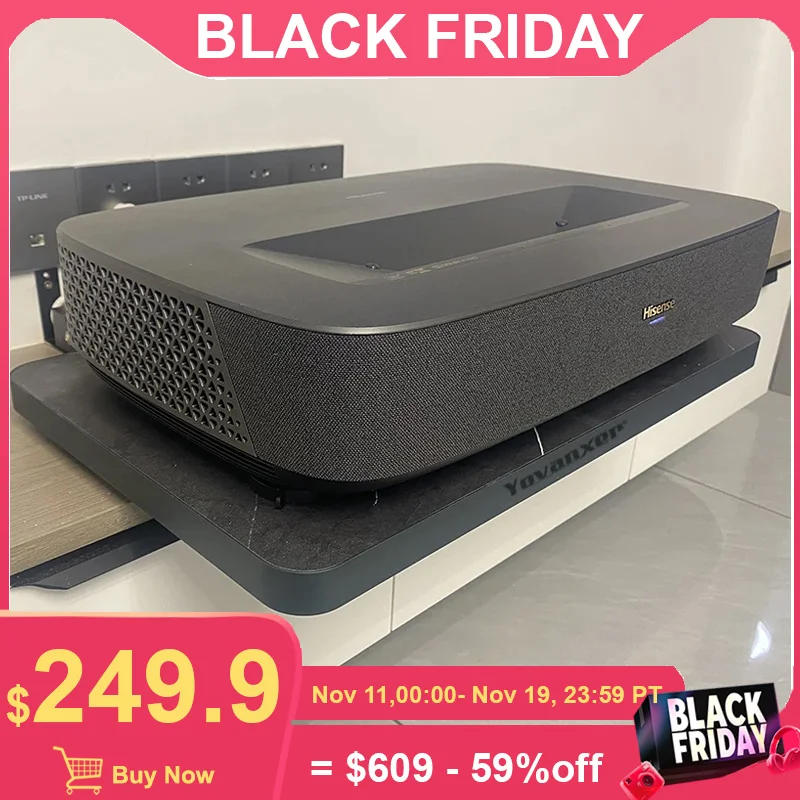 

Yovanxer Smart Laser TV Telescopic Platform Ultra Thin Ultra Short Focus Projector TV Intelligent Electric Mobile Bracket Tray