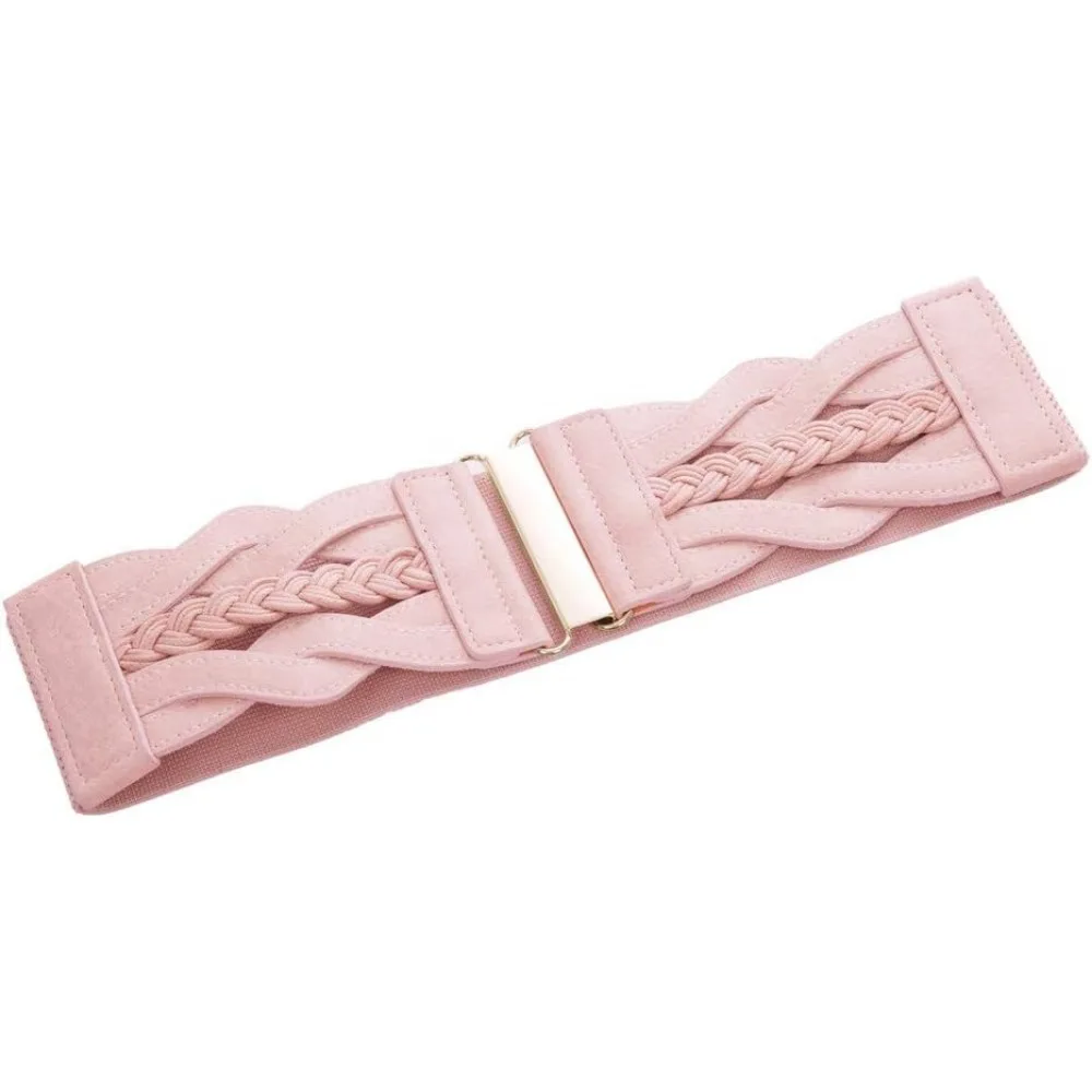 Cintos elásticos largos vintage cinto elástico retro moda cinch cintos para vestidos