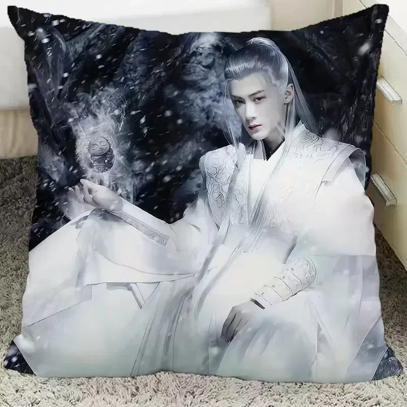 Tan Jianci Poster Double-sided Printed Pillowcase TV Lost You Forever Xiang Liu Fang Fengbei Photos Home Car Decor Cushion Cover