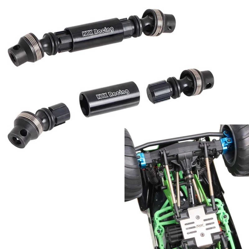 

Metal Drive Shaft set for LOSI 1/18 MINI LMT 4wd monster truck. 1/18 Mini LMT 4X4 Brushed Monster Truck Option part. RC Car 1/18