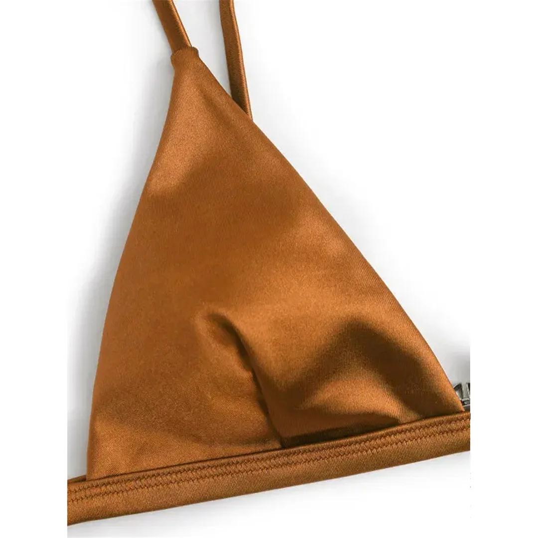 5 Farben Satin High-Leg-Cut Brasilianisches Zweiteiler-Bikini-Set Bikini Damen-Badeanzug Badebekleidung Frauen-Badebekleidung Bather Swim V4964 – Detail 37