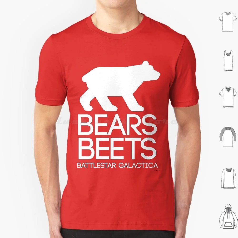 Bears. Beets. Battlestar Galactica. T Shirt Cotton Men Women DIY Print The Office Dwight Schrute Schrute Bears Humor Office Nbc