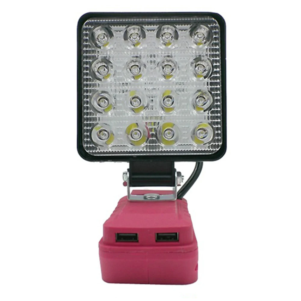 Effortless Use Cordless Work Light Compatible with For DEVON Batteries for Job Site Lighting and Maintenance Tasks