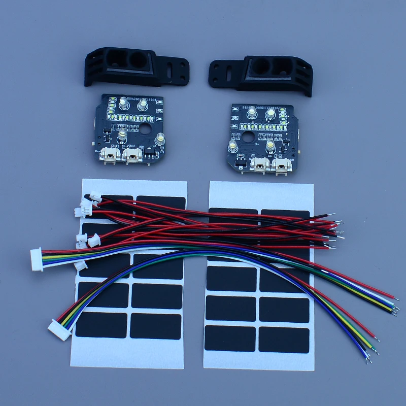 1/14 RC Truck LED Headlight Turn Signal Fog Lights Double Flash Streaming Mode for Scania Tamiya R620 56323 R470 56364 R730 Car