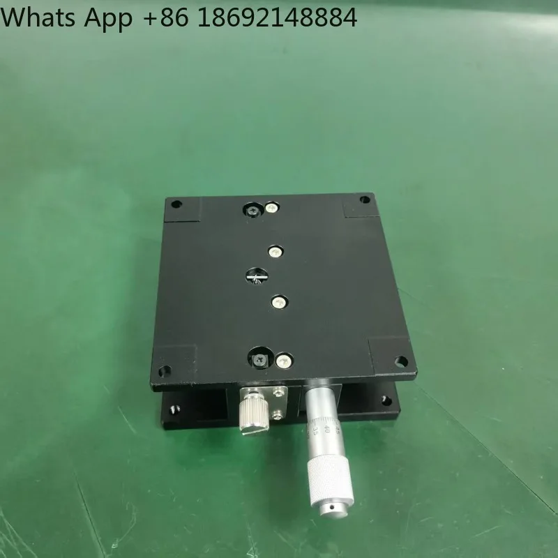 Z-axis manual displacement platform manual sliding table lift table