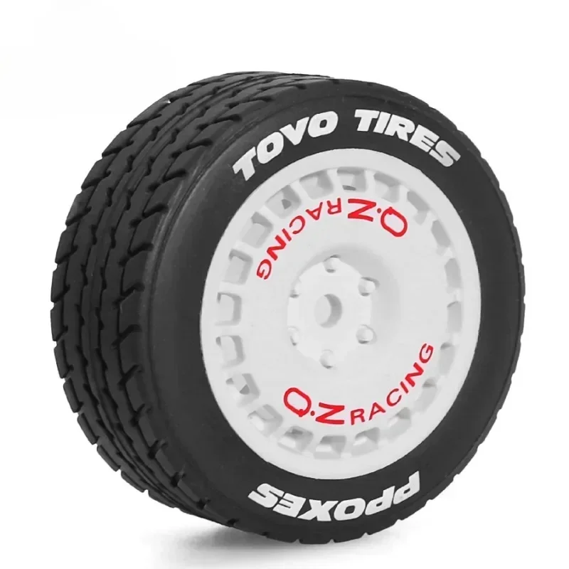 

1/10 1/14 RC Rally Racing Drift Tires On Road Car Rubber Tyres 60D 12mm Hex for HPI HSP KYOSHO Tamiya XV01 TT02 PTG2 TA06 MJX
