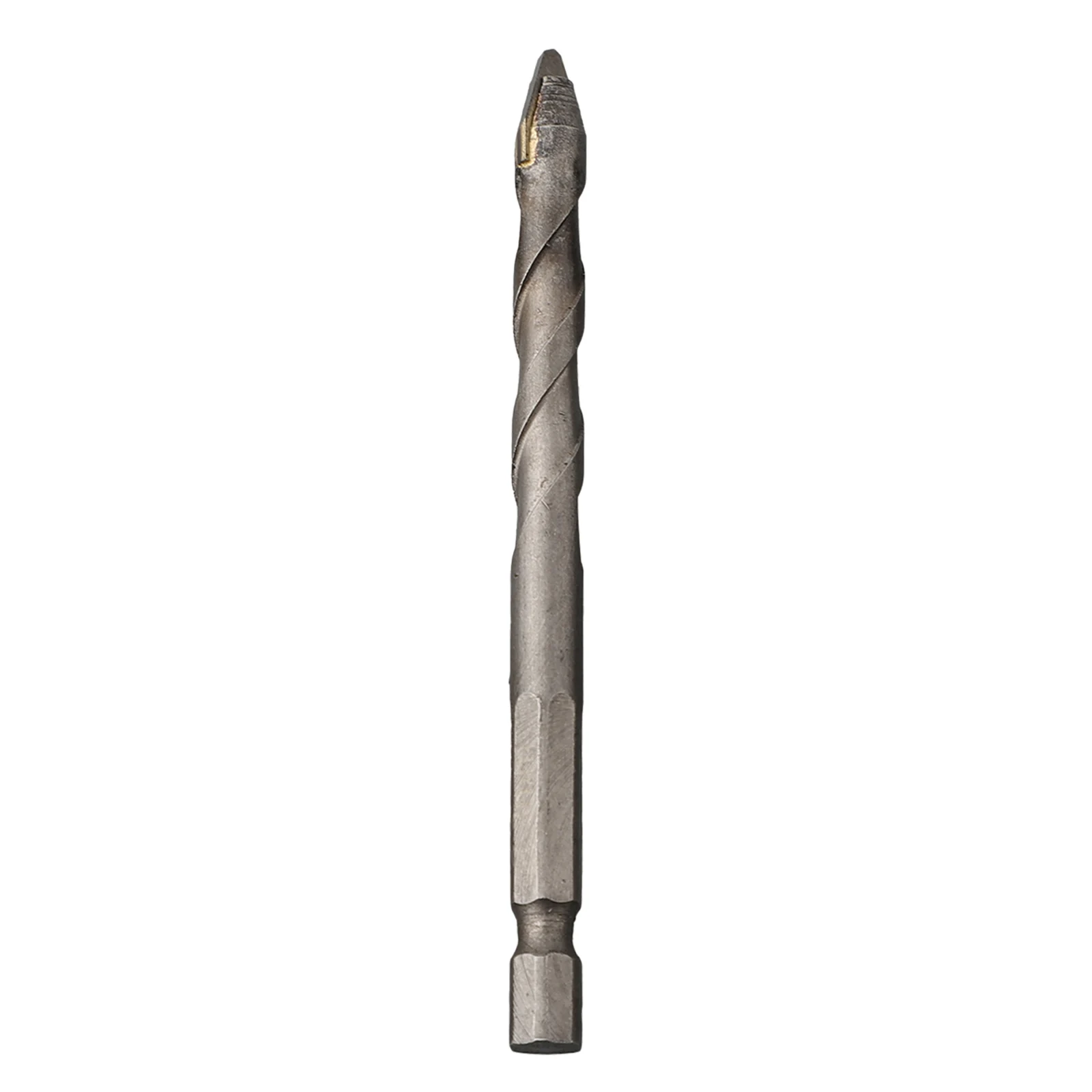 Kit de brocas excéntricas de 5 piezas, juego de brocas hexagonales de aleación de acero de 6, 6, 8, 10 y 12mm, cabeza torcida para ladrillos de burbujas