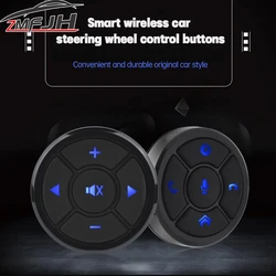 Car Steering Wheel Controller Wireless Remote Control Buttons 10 Keys For Car Radio DVD GPS Navigation Bluetooth-compatible