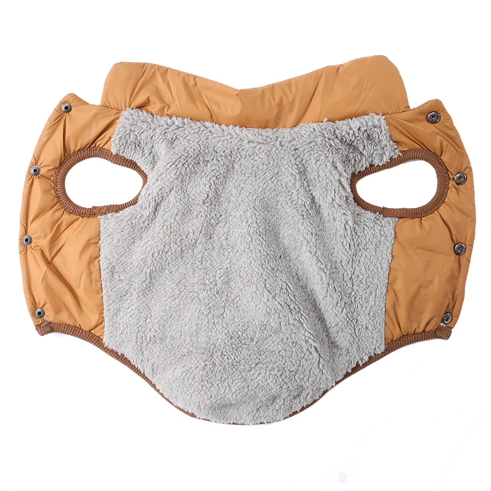 Windproof Dog Jacket For Small Medium Dogs Autumn Winter Warm With D-ring Puppy Clothes Chihuahua Schnauzer Pet Fleece Costume