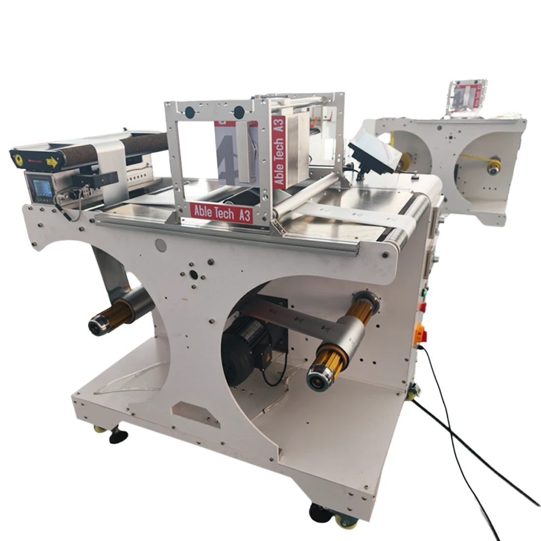Automatic Rewinding for Film Plastic Rolling Machine Label Rewinder Machine