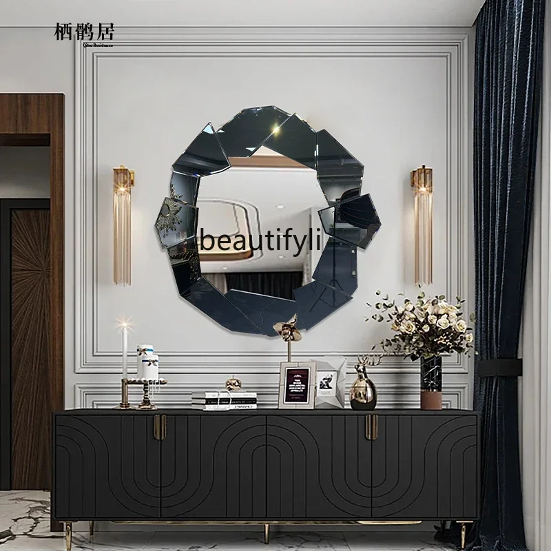 

Irregular decoration, makeup, bathroom mirror glow, ornament props, wall lights, simple wind6239