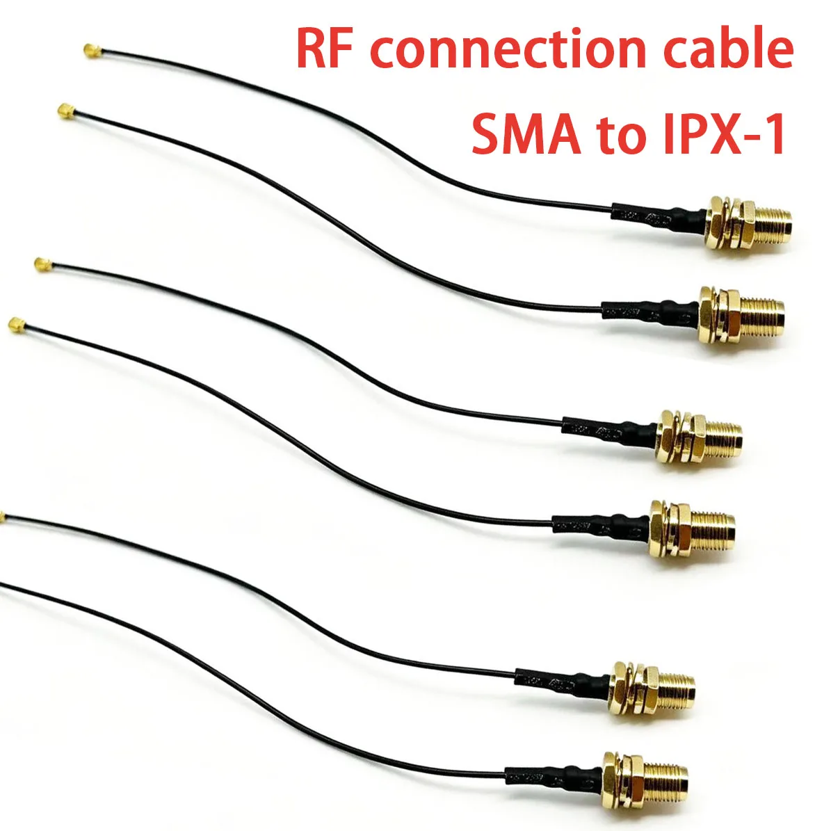  1PCS 15CM  SMA to IPX-1 Cable SMA Male to u.fl IPEX-1 Male/Female Connector  Antenna RF Cable RG1.13 Pigtail Extension