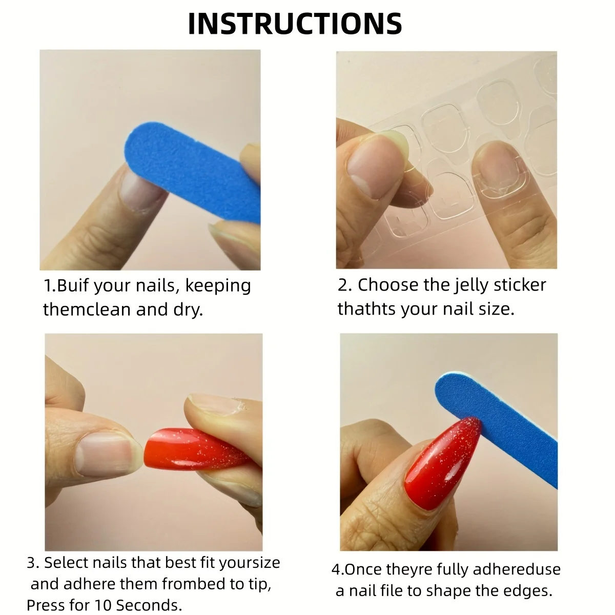 24 قطعة قصيرة مربعة الوردي زهرة التدرج مسمار بتلات حلوة Ins نمط وهمية مسمار الفرنسية يرتدي مسمار ملابس الزفاف اليومية