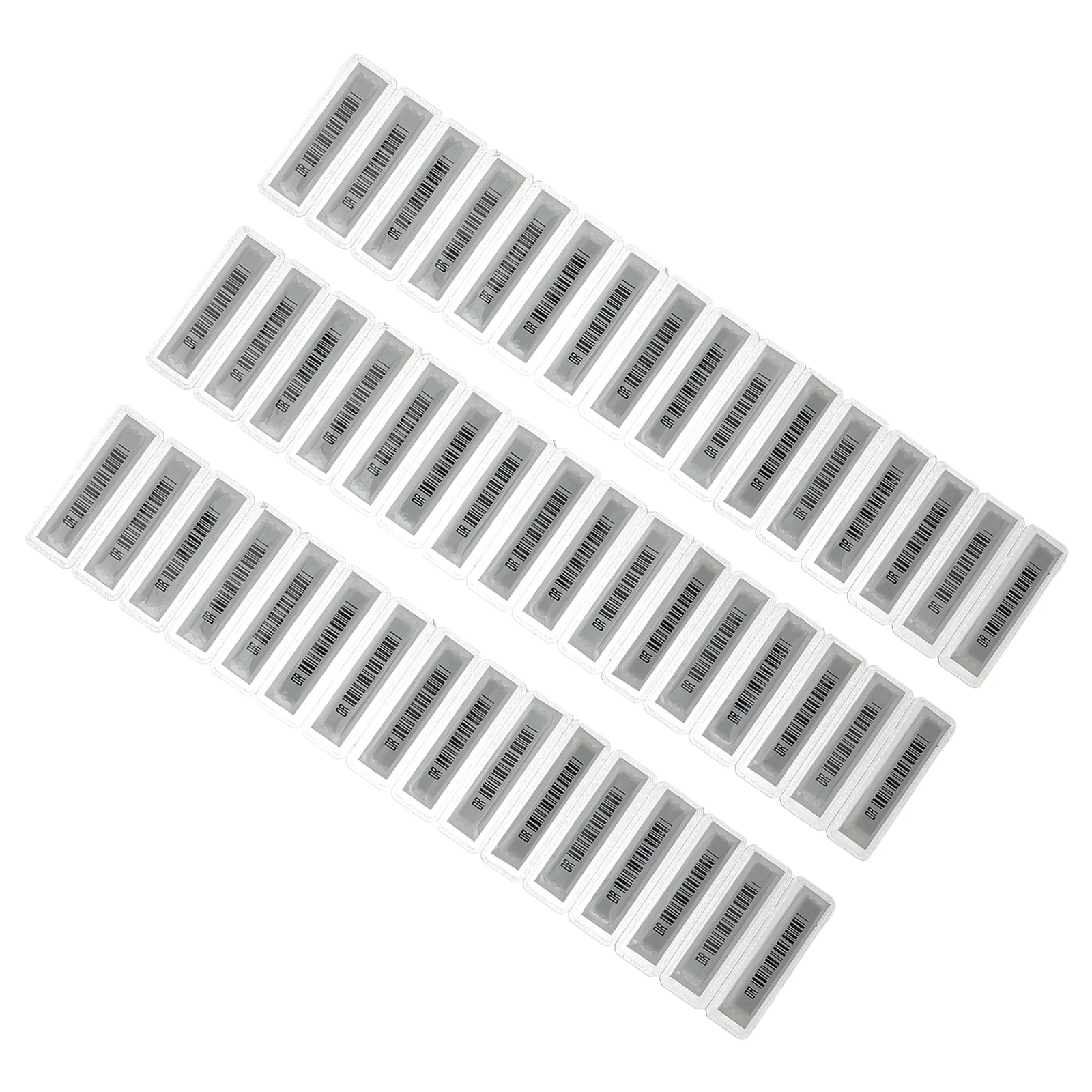 75Pcs Anti-Theft Label Acoustomagnetic High Durability Waterproof for Supermarket Goods Cosmetics Anti-Theft Security