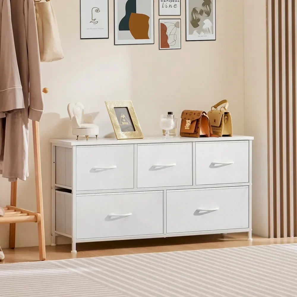 

Dresser For Bedroom Drawer Dresser Organizer Storage Drawers Fabric Storage Tower With 9 Drawers, Chest Of Drawers With Fabric