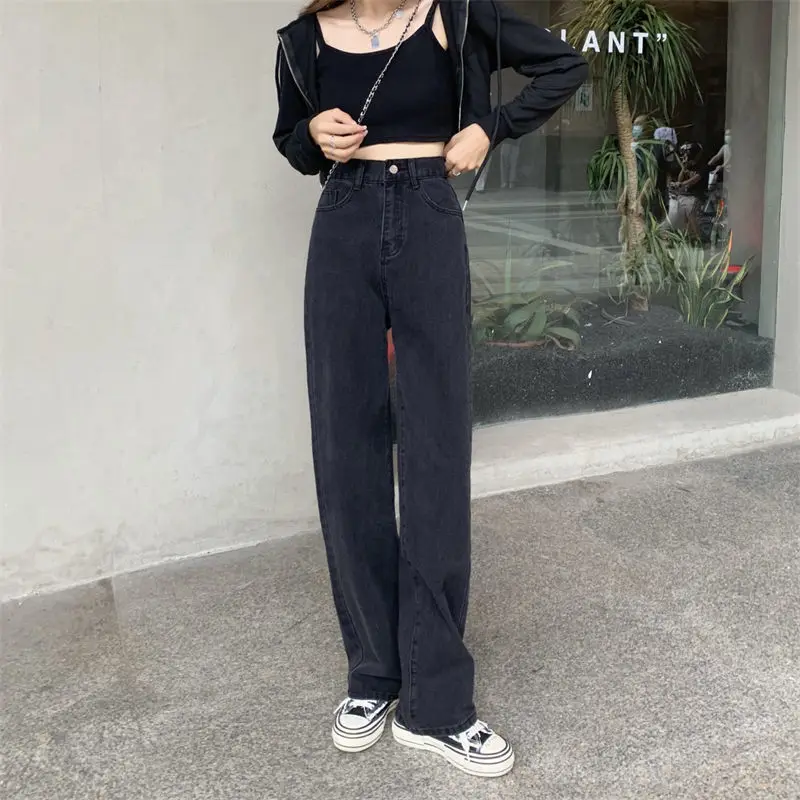 2024 new women's denim women's jeans miscellaneous straight pants are comfortable, exquisite and slim