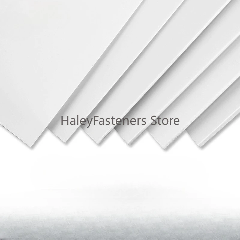 2mm to 10mm ABS Thickness 100mm 150mm 200mm long  ABS Styrene Sheets White NEW More proportion customized service
