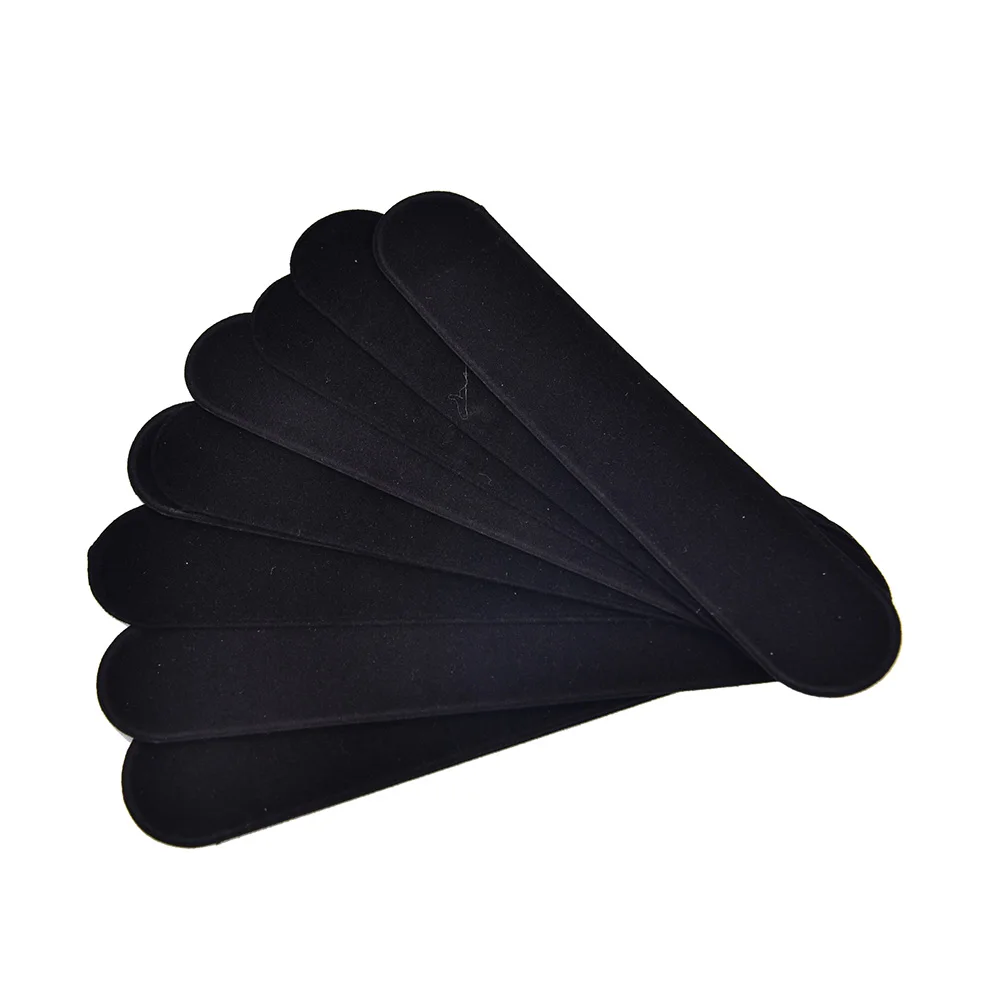 10 Pcs Black Voltage Flocked Velvet Pencil Pouch Pen Case Pen Packing Bag