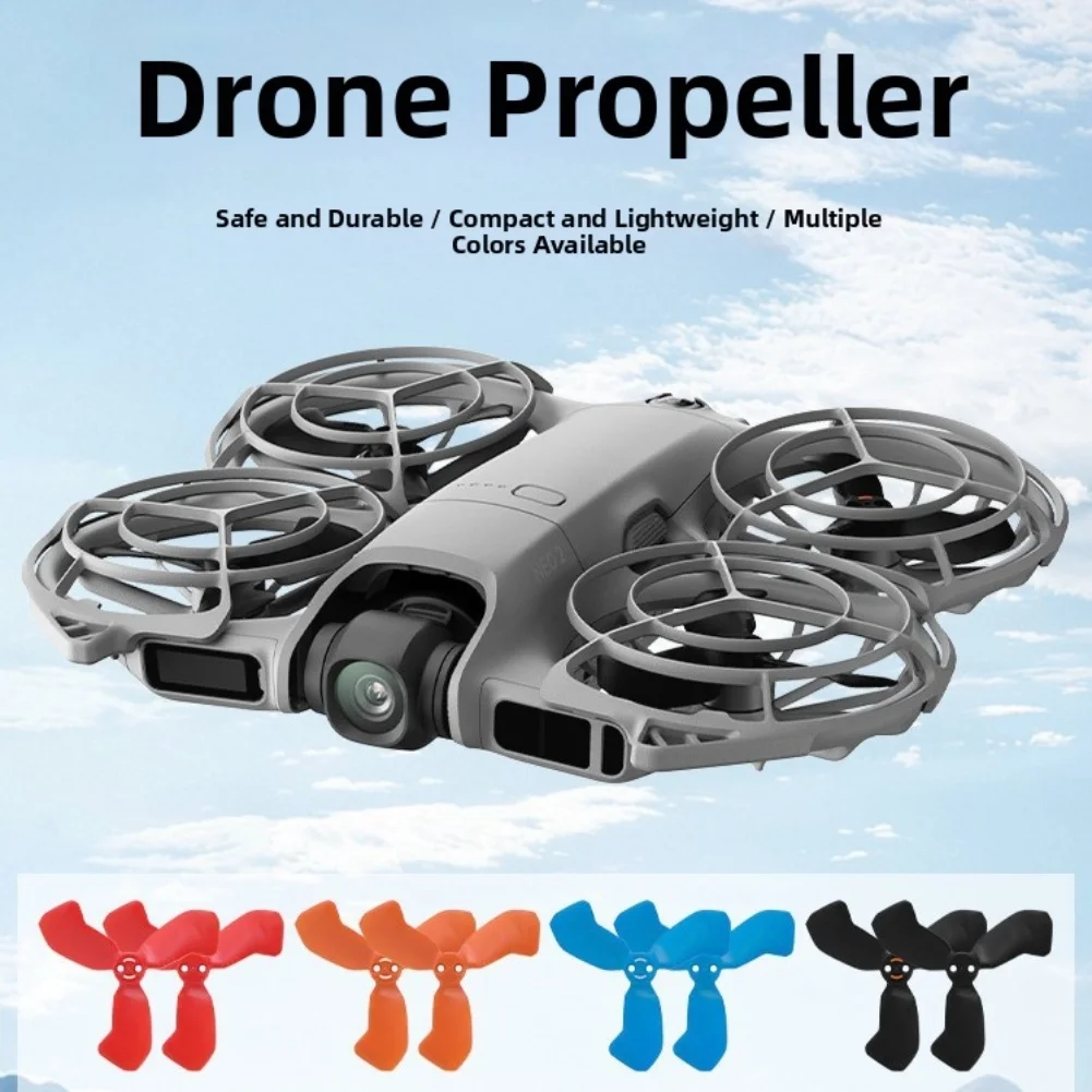

For DJI NEO 2 Paddle Blades Propeller Accessories Set Compatible Replacement Parts with Wing Protection Brackets