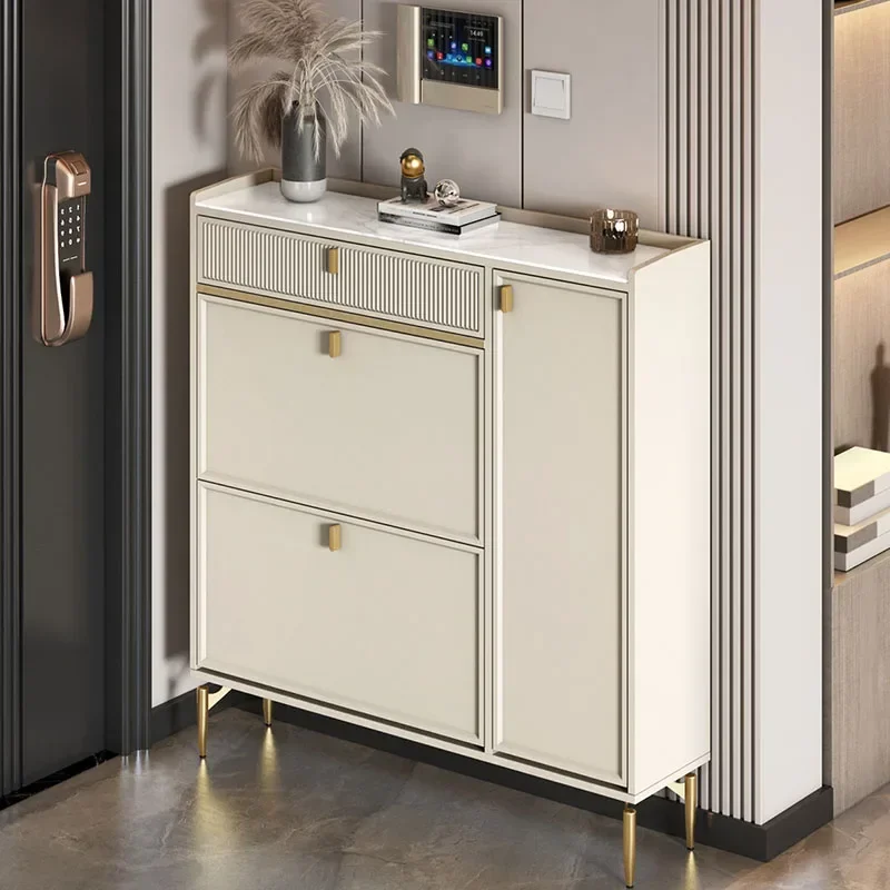 

Modern Wood 50 Pairs Shoe Cabinet Organizers Shoe-shelf Furniture Shoerack Cupboards Cabinet Tote Bag Mats Rack Armoire Home