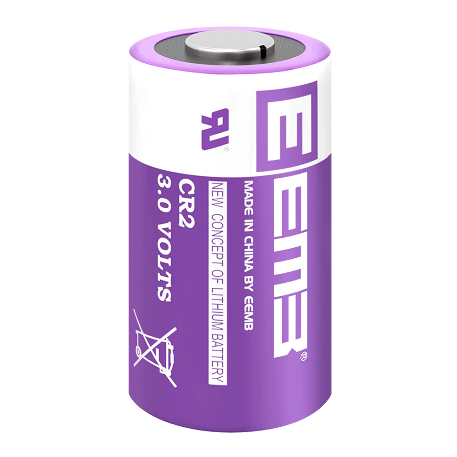 EEMB CR2 3V bateria litowa 850mAh nieładowalna bateria do mikrofonów kamera czujnik dymu dzwonek do drzwi latarka