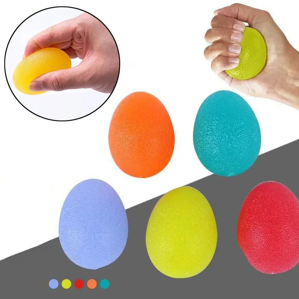 Stress Ball Strengths Injury Rehab Stress Relief Grip Finger Exercise Squeeze Ball