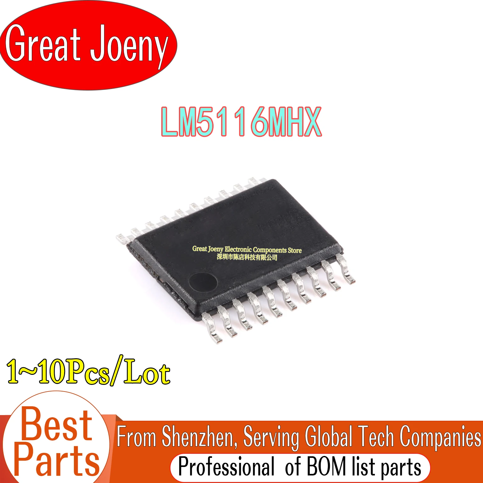 

(1-10 Piece)100% New Original LM5116 LM5116MHX LM5116MH IC Chipset TSSOP-20