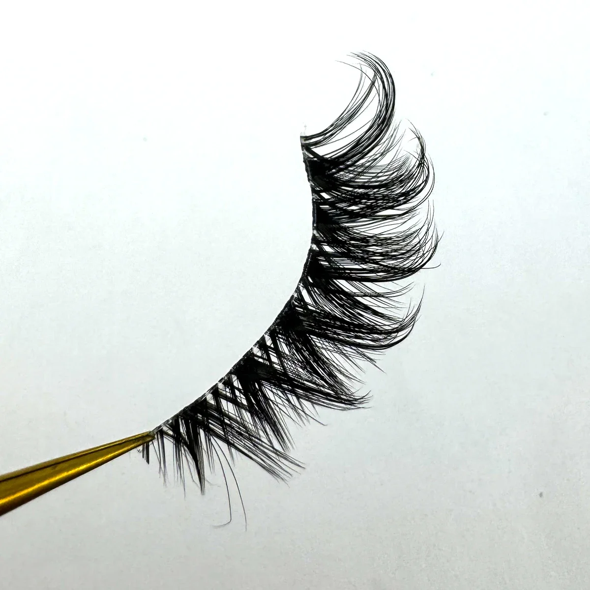 Nuevo 5 pares de pestañas de ojo de gato, pestañas postizas de visón, pestañas largas naturales de Manga, pestañas alargadas con extremo alado, maquillaje de pestañas postizas