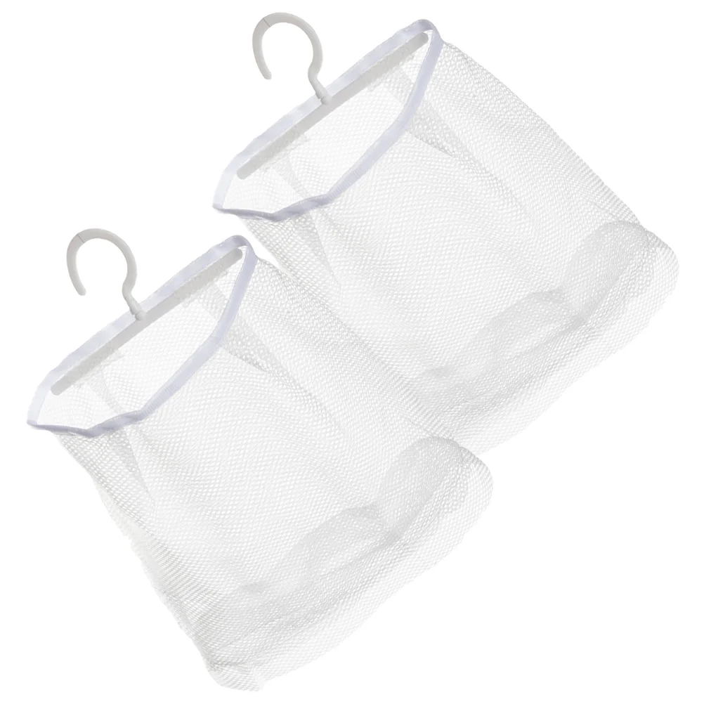 

2 Pcs Mesh Hanging Bag For Home Storage Kitchen Holder Sorter Net Travel