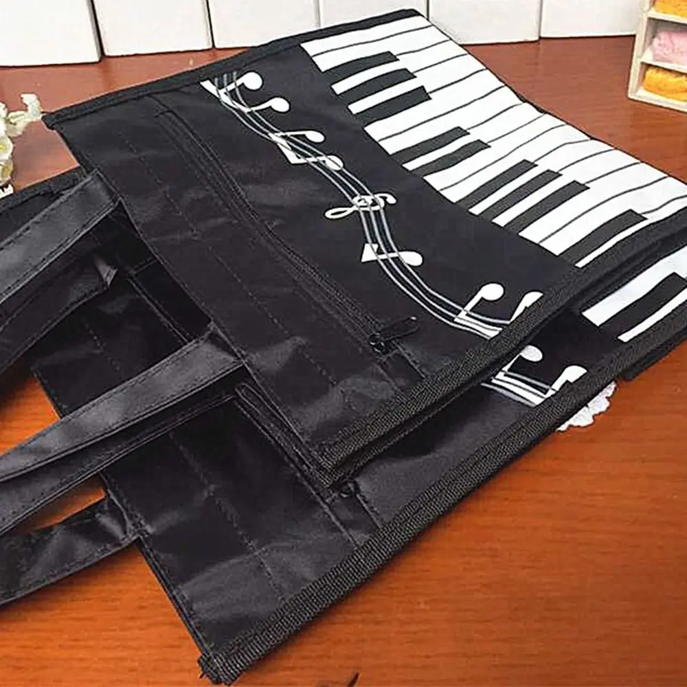 Ease To Use Durable Piano Keys Handbag Creative Colorful Grocery Storage Bag Washable Reusable Tote Bag Man