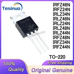 10/PCS New Original IRLZ44N IRFZ34N IRLZ24N IRFZ44N IRLZ34N IRFZ46N IRLZ46N IRFZ48N IRLZ48N IRFZ24N TO-220 In Stock