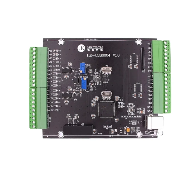 USB6004-16-channel 16-bit Analog Acquisition, 8-channel Digital Signal Input/output Module