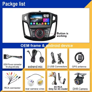 Haupteinheit Multimedia Android 14 für Ford Focus 3 MK 3 2011 2012 2013 2013 2015-2019 Autozüchter GPS Stereo Radio Automatik Radio 10 Hauptverkäufe Multimidia Focus 2013 - №7