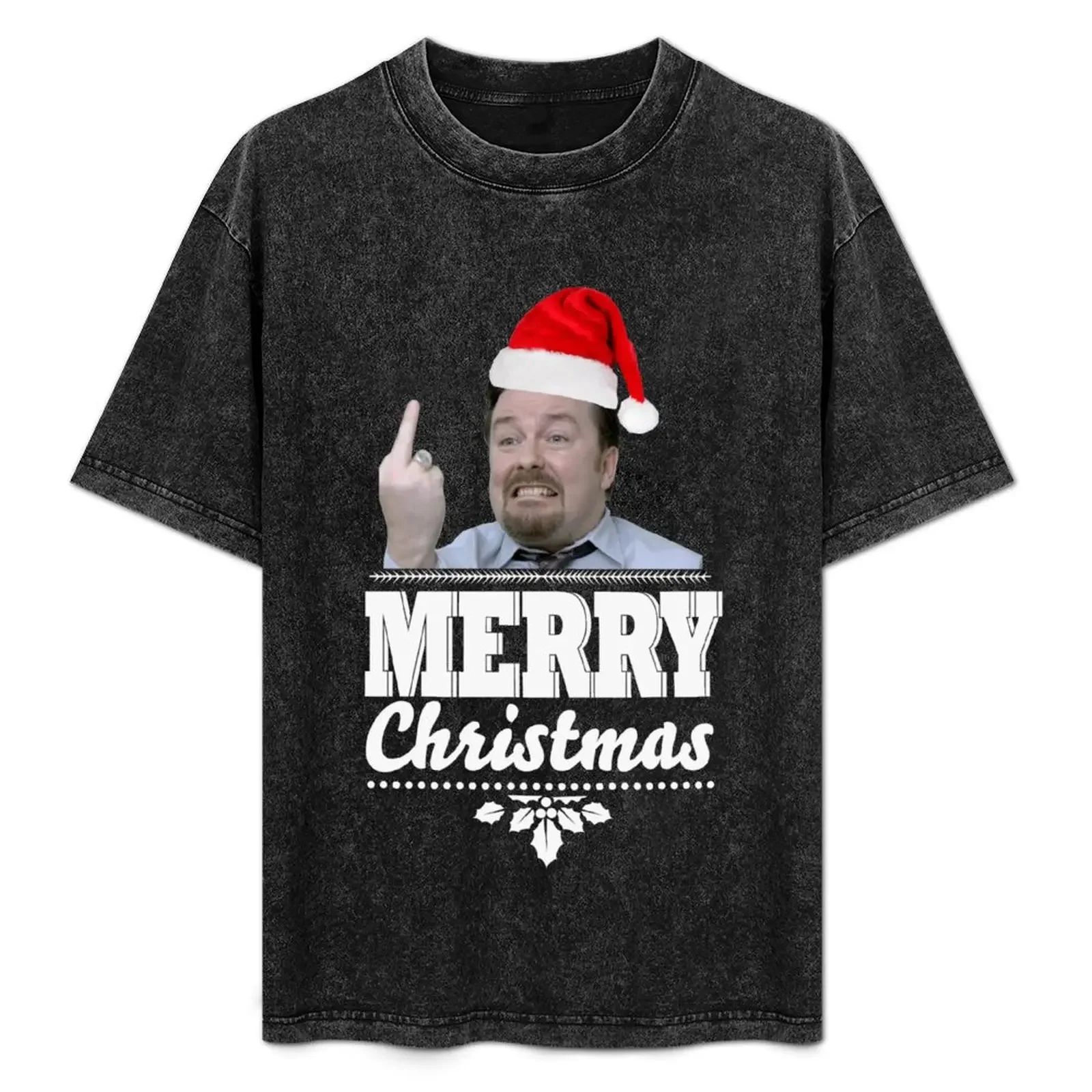 

Christmas David Brent Ricky Gervais Funny 'On the Road' Xmas Gift Design Idea for Fans of The Office! T-Shirt