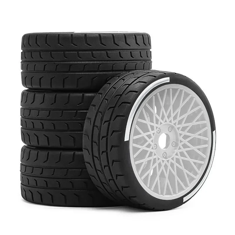 Universal 4PCS RC Tires for 1/7 ARRMA Infraction Limitless FELONY, Fits FSRC Model GT 1/8 HuanNao X3GT
