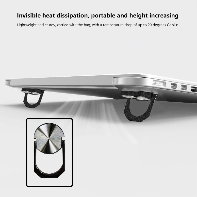 Laptop Stand Invisible Radiator Portable Foldable Storage Stand Business Simple Comfortable Office Universal Computer Model