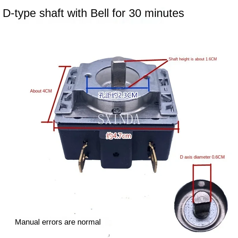 Electric Pressure Cooker Timer Oven Rice Cooker Timer With Bell Mechanical DKJ-Y 30/60/90 Minutes