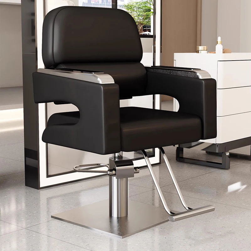 헤어 전용 이발 의자 미니멀리스트 편안한 살롱 의자 모던 헤어 전용 이발 의자 살롱 가구
