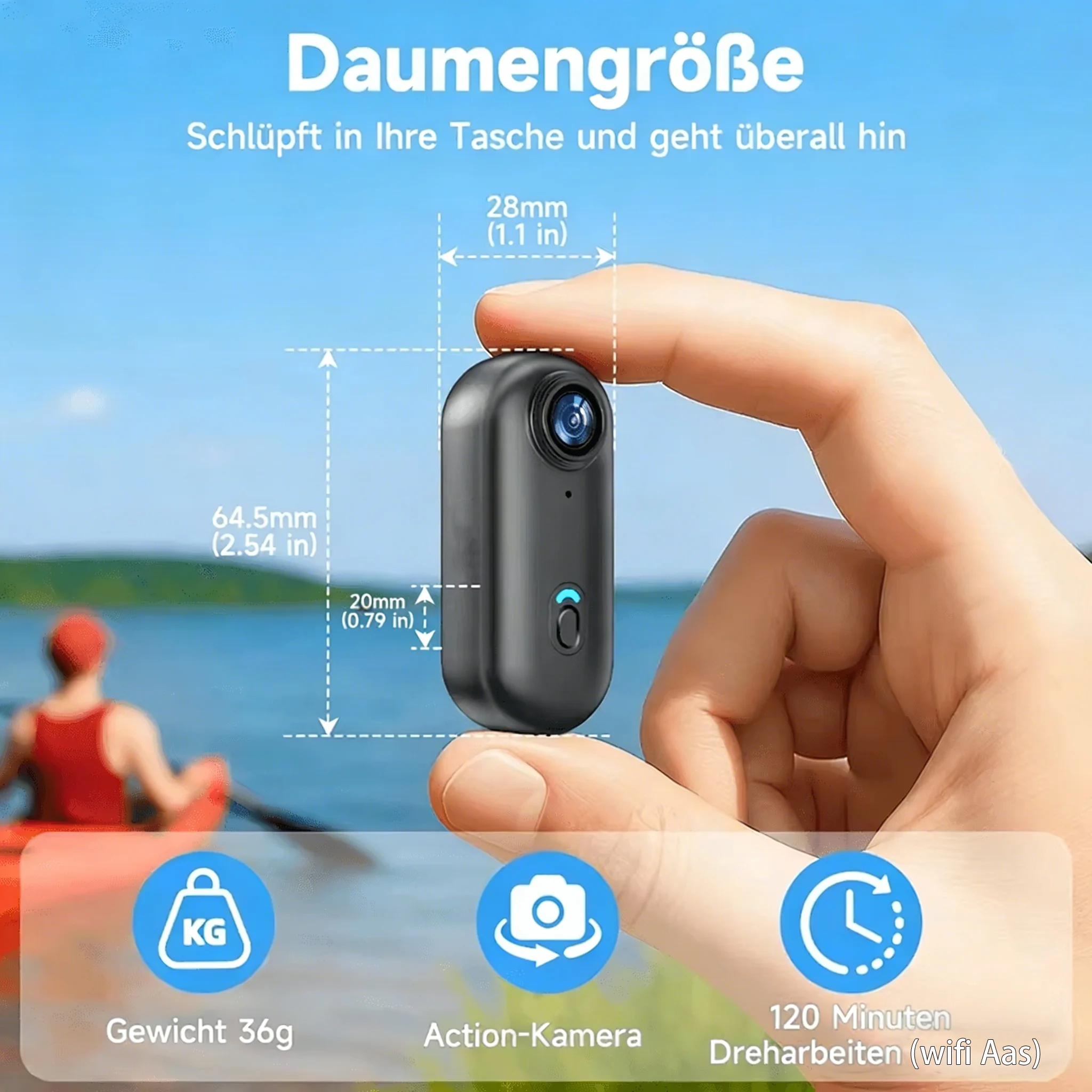 

Магнитная камера POV HD Mini Action Cam 4K Wi-Fi Беспроводная карманная видеовидеоблог Шлем Мотоцикл Велосипед Спортивный держатель Крепление-рекордер